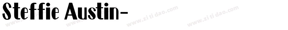 Steffie Austin字体转换
